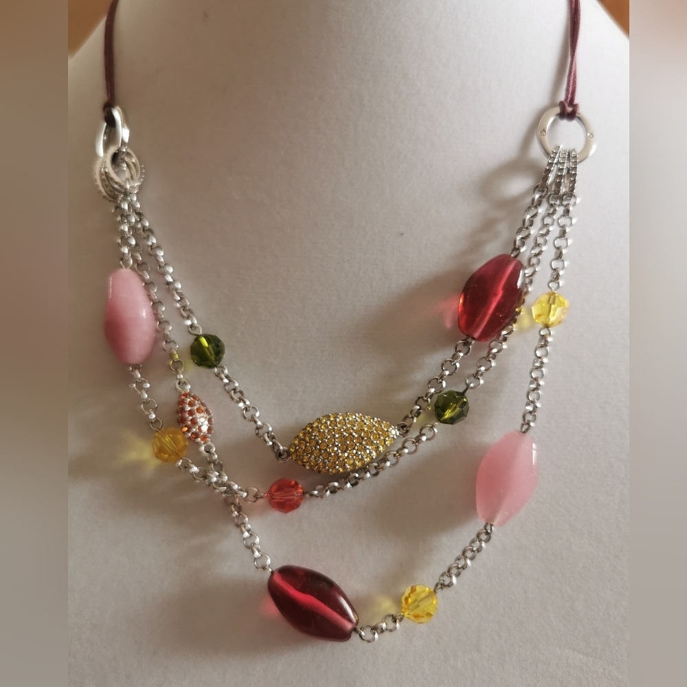 Swarovski Multicolor Beaded Necklace